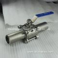 Wenzhou Butt Weld End type 3PC Ball Valve